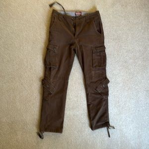 Brown Cargo Pants